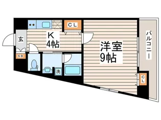 ヴェローナ小竹向原【4階】の間取り