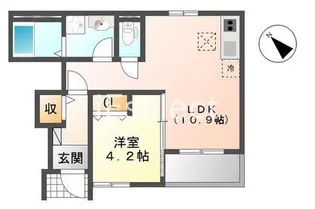 イースト・ウィング【1階】の間取り