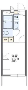レオパレスサン・トラップ【3階】の間取り