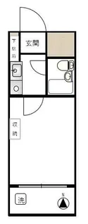 中葛西セントラルマンション【2階】の間取り