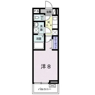 ラフレシール【2階】の間取り