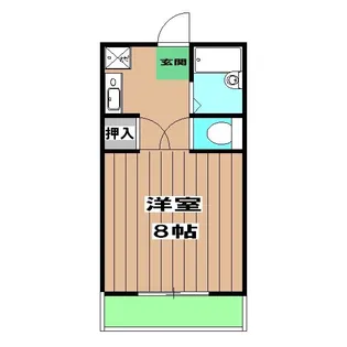 ハイツ松山【3階】の間取り