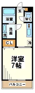 メゾンヌーボー【1階】の間取り