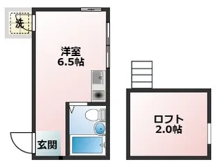 Fコート池袋【2階】の間取り