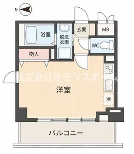パインコート梅屋敷【11階】の間取り