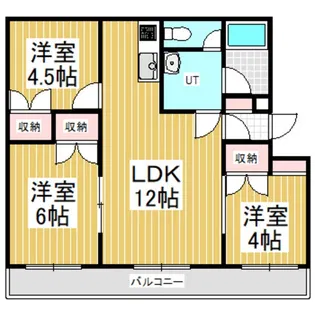 グランドハイツ日新V【2階】の間取り