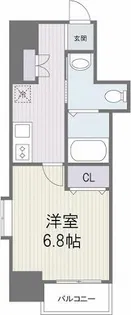 サムティタワーズ愛宕【4階】の間取り