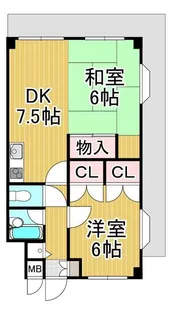 サンライズIII【1階】の間取り