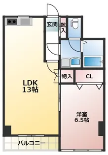 グランドリド【2階】の間取り