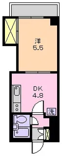 コーポことぶき【3階】の間取り