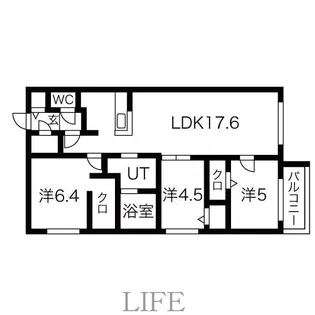 Attraente【2階】の間取り