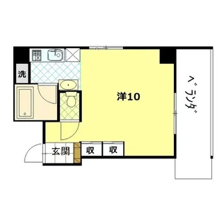 ヴィラサンライズ武蔵【4階】の間取り