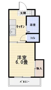 サンライズ梶返【1階】の間取り