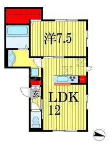 プリマベーラB【2階】の間取り