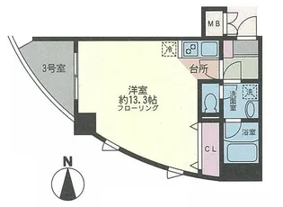 ベニシア【4階】の間取り