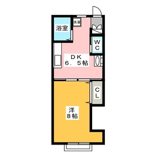 サントムーン【2階】の間取り