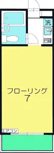 東京都世田谷区奥沢1【マンション】の間取り
