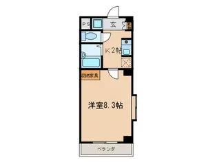 プレセンテ北千種【4階】の間取り