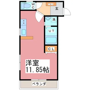 クロスロード【3階】の間取り