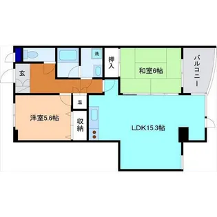 パークプラザ元菊【3階】の間取り