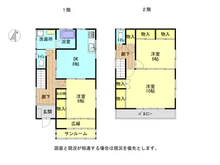 群馬県前橋市昭和町2【一戸建】の間取り