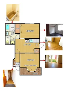 ニュークレストール・ソフィア【1階】の間取り