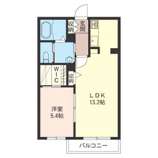 マリーコート【2階】の間取り