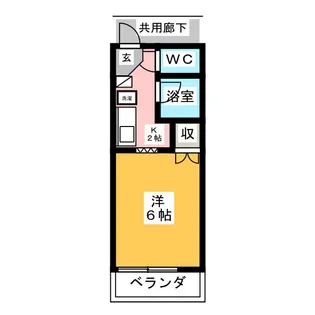 サープラスワン坂ノ尾【1階】の間取り