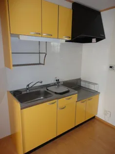 ヒルトップ【1階】のキッチン