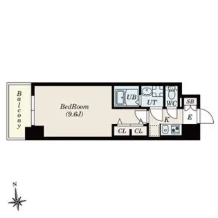 S-RESIDENCE岡崎公園aureate ★12月契約限定キャンペ【13階】の間取り