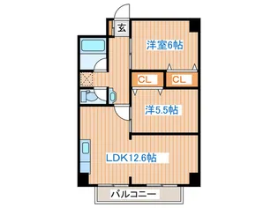 ポ-トタウンカネショ-【5階】の間取り