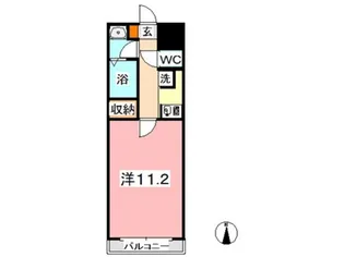 総社駅前ビル【5階】の間取り
