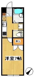 ウィンストン116【1階】の間取り