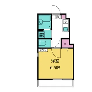 デザインコート宿河原【3階】の間取り