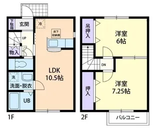 JOYパレスの間取り
