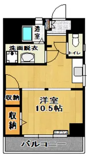 定功ビル【5階】の間取り