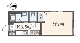 M.Yコート【1階】の間取り