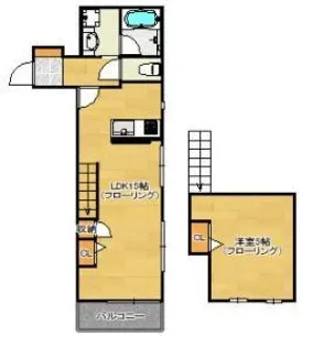 DreamStage筑紫野 Le chien(ルシアン)【2階】の間取り
