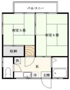 はるみハウス【2階】の間取り