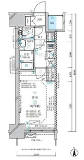 ディアレイシャス名古屋中村公園【5階】の間取り