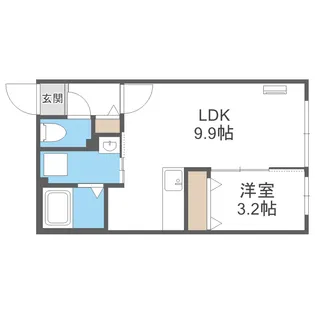 ニルヴァーナ【2階】の間取り