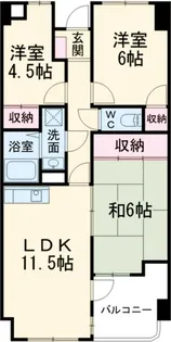 グランドメゾン湘南【3階】の間取り