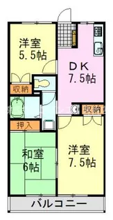 千葉県千葉市中央区宮崎町【アパート】の間取り