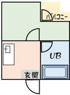 AXAリバーサイド新庄【1階】の間取り