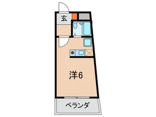 メゾン・アン・ブラン【3階】の間取り