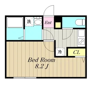スノーフレークふちのべ【1階】の間取り