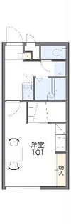 レオパレスファリーナ【1階】の間取り