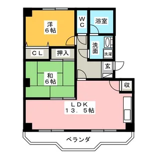 ソフィアI【2階】の間取り