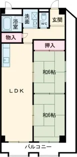 大阪府枚方市宮之阪4【マンション】の間取り