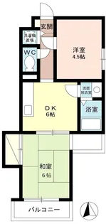 キャニオンCYS【1階】の間取り